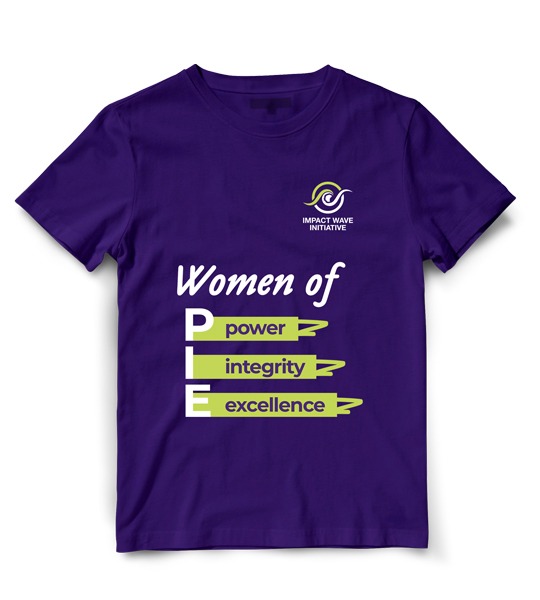 IWI Purple Round Neck T-Shirt