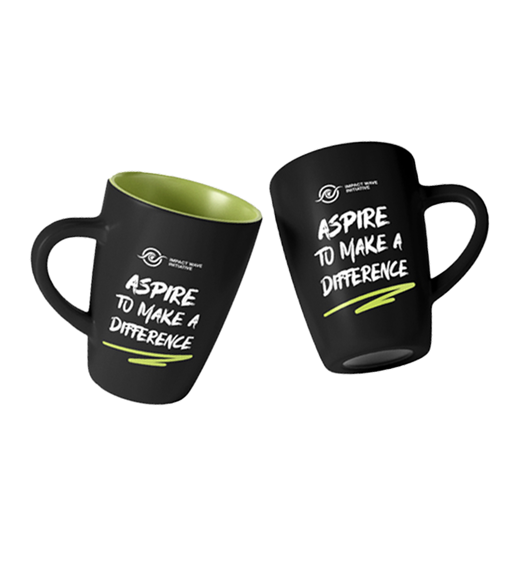 IWI Black Coffee Mug